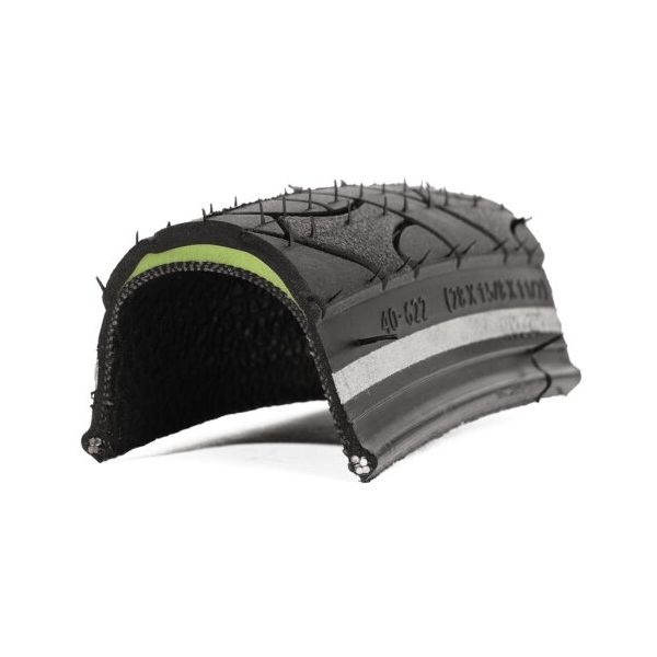 Urbanproof gerecyclede buitenband urban proof 3mm core 28 x 2.10 54 -622 - zwart