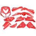 Edge plaatset 13-delig voor peugeot speedfight 2 - ferrari rood