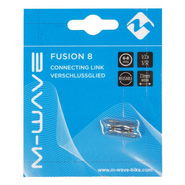 Lien de connexion KMC, 5/6/7/8 vitesses 7,3 mm (emballage suspendu)