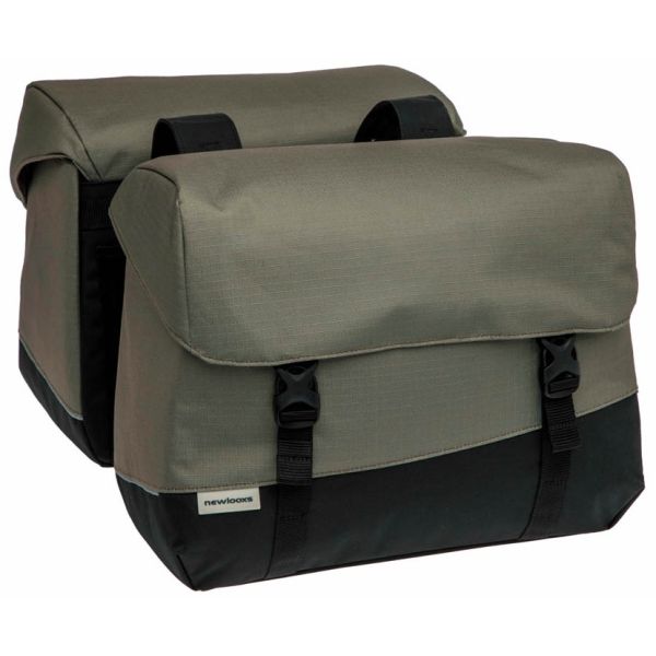 Burgers - New Looxs - Burgers - New Looxs Tas new looxs joli dubbel | oslo | zwart/groen | 37l