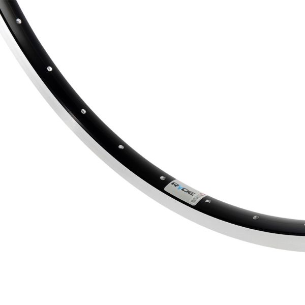 Ryde velg andra 30 28 622 x 19c aluminium - 32 gaats 14g - zwart geslepen