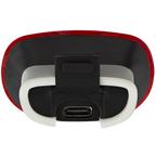 Ked achterlicht meggy spark kinderhelm - led - usb oplaadbaar