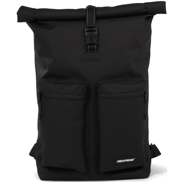 Urbanproof - Urbanproof fietstas rolltop up recycle 20l zwart