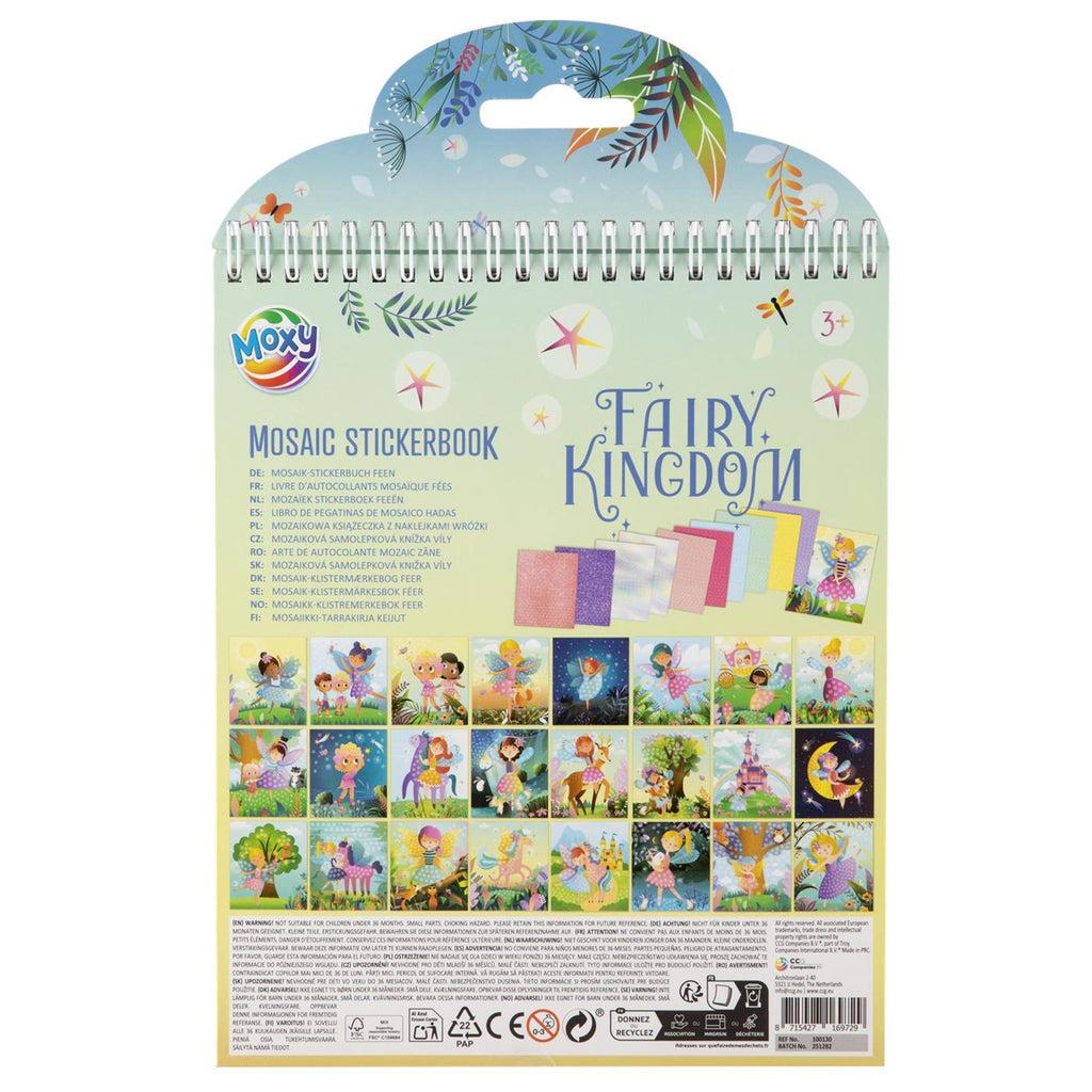 Moxy - Moxy Luxury mosaic stickerboek fairies