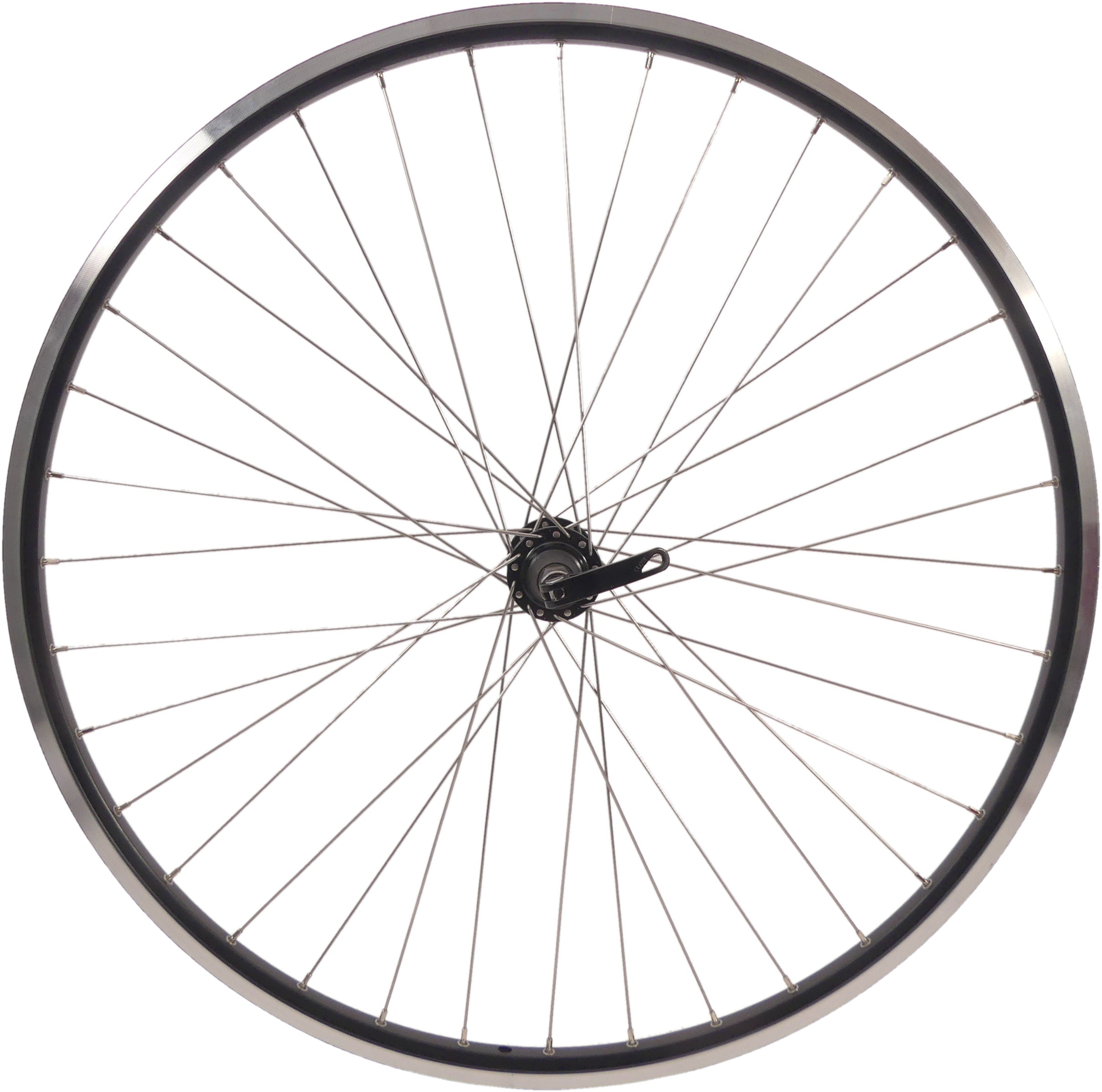 Rodi achterwiel connect 28 8 9 10 speed 622 x 19 met snelspanner en rvs spaken - zwart