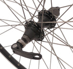 Rodi achterwiel connect 28 8 9 10 speed 622 x 19 met snelspanner en rvs spaken - zwart