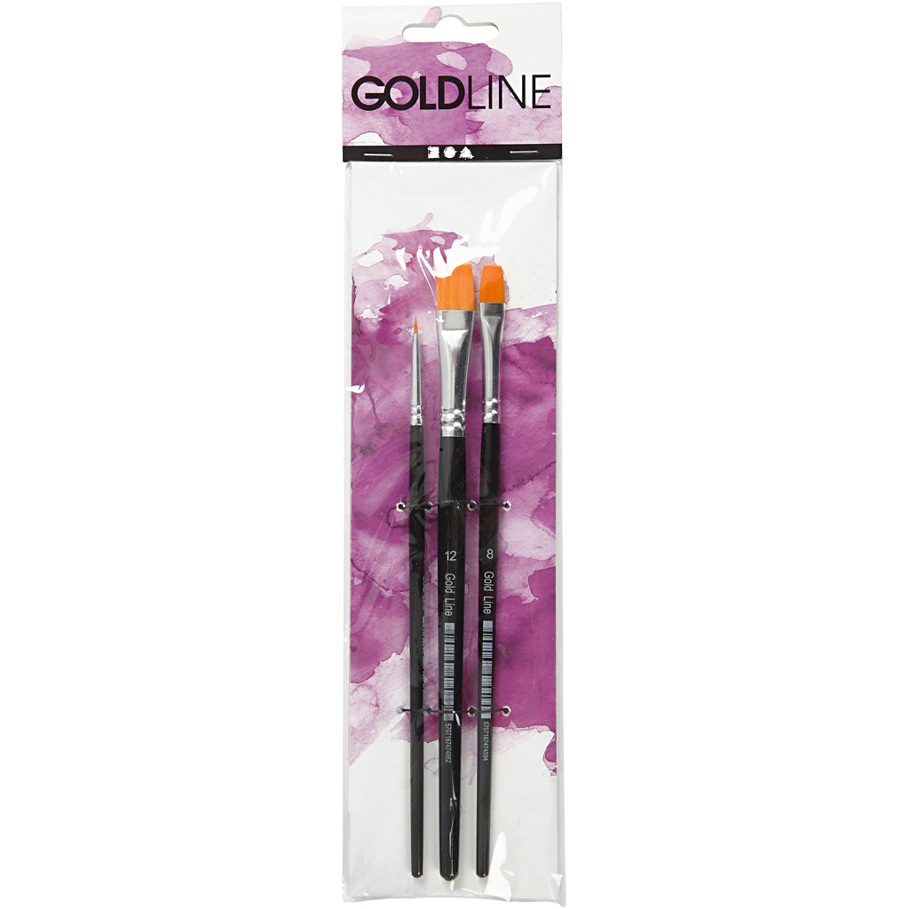 Creativ Company - Creativ Company Https://www.cchobby.nl/gold-line-penselen-afm-2-8-12-l-16-5-19-cm-b-3-12-mm-plat-3-stuk-1-doos