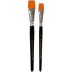 Gold line penselen, afm 16+20, l: 19-20 cm, b: 17-24 mm, plat, 2 stuk 1 doos