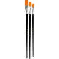 Gold line penselen, afm 12+16+20, l: 30-33 cm, b: 12-20 mm, plat, 3 stuk 1 doos