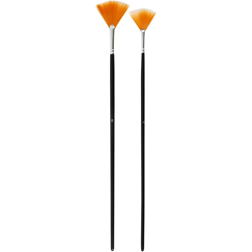 Creativ Company - Creativ Company Https://www.cchobby.nl/gold-line-waaierpenselen-afm-4-8-l-29-30-cm-b-2-3-mm-waaier-2-stuk-1-doos