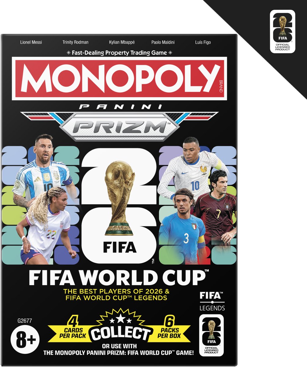 Monopoly - Monopoly panini prizm boosterbox fifa world cup - ruilkaarten