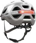 ABUS - ABUS Fietshelm urban-i 4.0 lr signal silver s - 51-55 cm - zilver - geschikt voor gebruik op elektrische fietsen - stadsfietsen - 240 g
