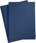 Creativ company karton blauw a4 220g, 10st.