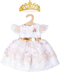 Heless poppenjurk prinses met kroon, 35-45 cm
