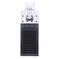 Afdruiprek met afdruipmat 38x48 cm antraciet