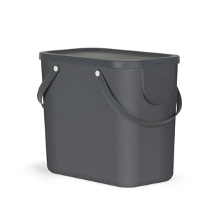 Rotho - Rotho albula afvalscheiders - bpa vrij - 25l - zwart