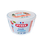 Pyrex - Pyrex cook and freeze ronde glazen vershoudschaal met deksel 1.1l