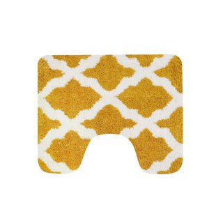 Dutch House - Dutch House toulon toiletmat 60x50 cm oker/wit