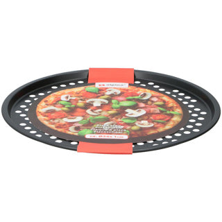 Alpina pizzaschaal ø 34 cm 0,4 mm non-stick coating | 2 stuks