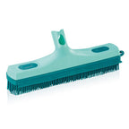 Leifheit suprabezem - rubberen bezemkop - click systeem - 30 cm veegbreedte