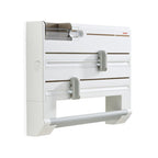 Leifheit keukenrolhouder parat plus wit ps, pe, staal, abs