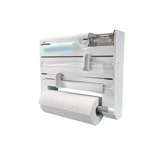 Leifheit keukenrolhouder parat plus wit ps, pe, staal, abs