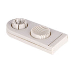 Excellent houseware dubbele eiersnijder 4 assorti | 6 stuks