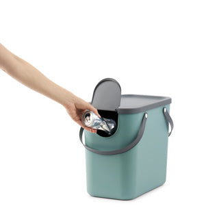 Rotho albula afvalscheiders - bpa vrij - 25l - groen