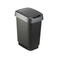 Rotho - Rotho twist afvalbak 10l zwart
