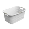 Rotho wasmand country 40 l - wit