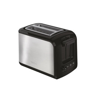 Tefal - Tefal tt410d express broodrooster 16x26x19 cm 850w rvs/zwart