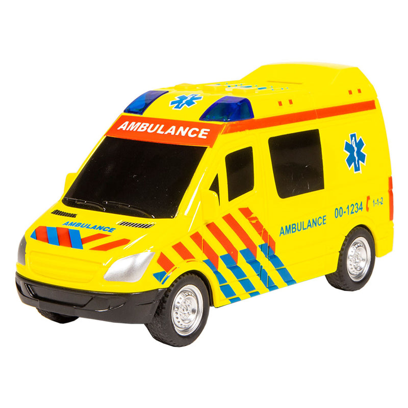 - 112 Rescue Racers Ambulance met Licht en Geluid