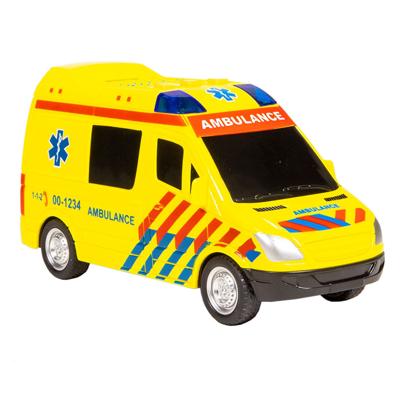 - 112 Rescue Racers Ambulance met Licht en Geluid