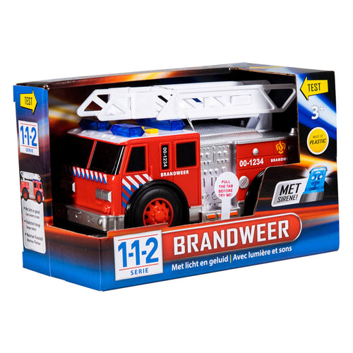 - 112 Rescue Racers Brandweer met Licht en Geluid