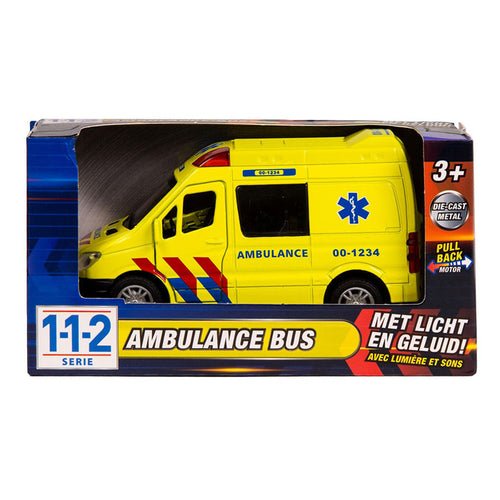 - 112 Ambulance Bus 1:34 met Licht en Geluid