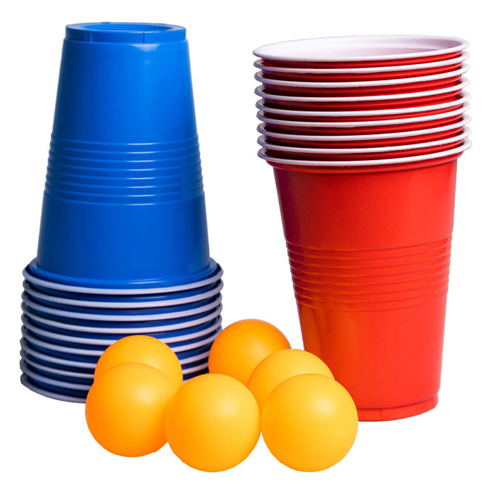 Clown games beerpong - actiespel - 20 cups - 6 ballen - 2-4 spelers