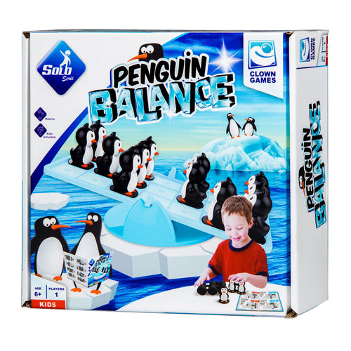Van der meulen clown games - pinguïn balanceer spel