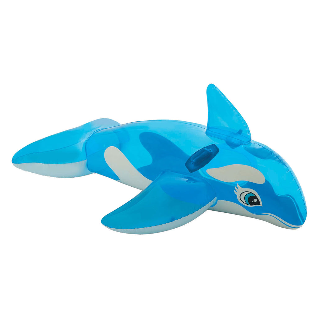 Intex - opblaasdier walvis ride-on 152 x 114 cm