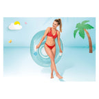 Intex - Gekleurde loungestoel voor op het water-Roze