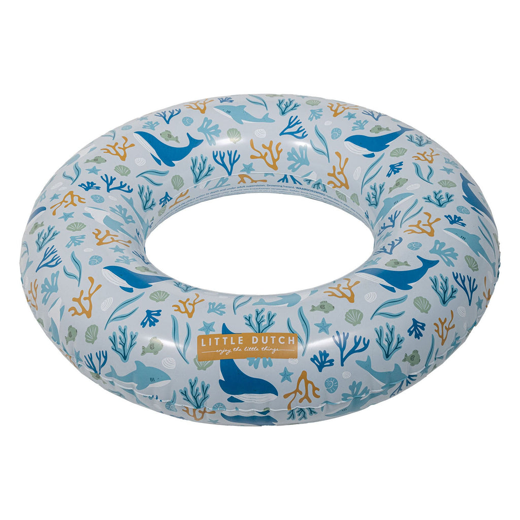 Little dutch ocean dreams zwemring blauw, 50cm