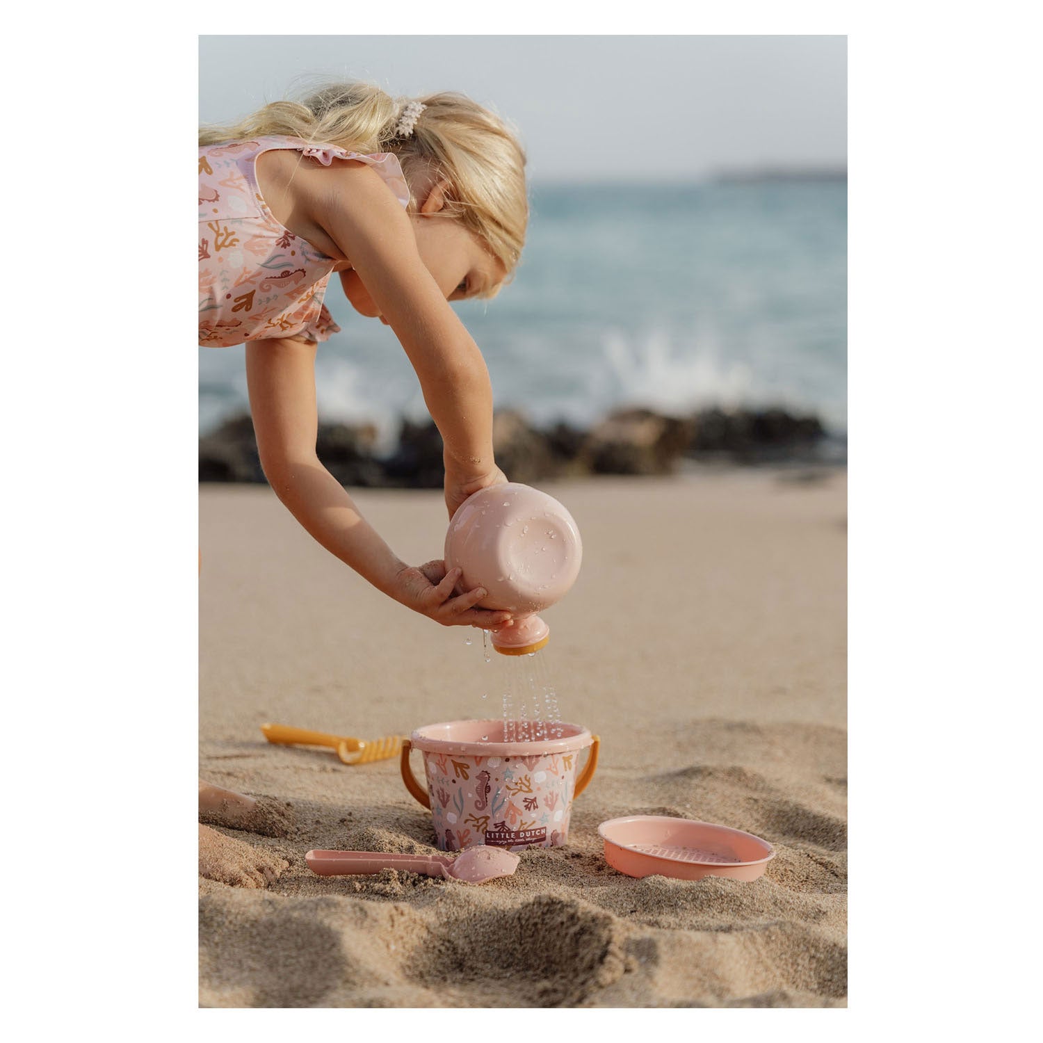 Little Dutch - Little Dutch ocean dreams roze strandset 5dlg.