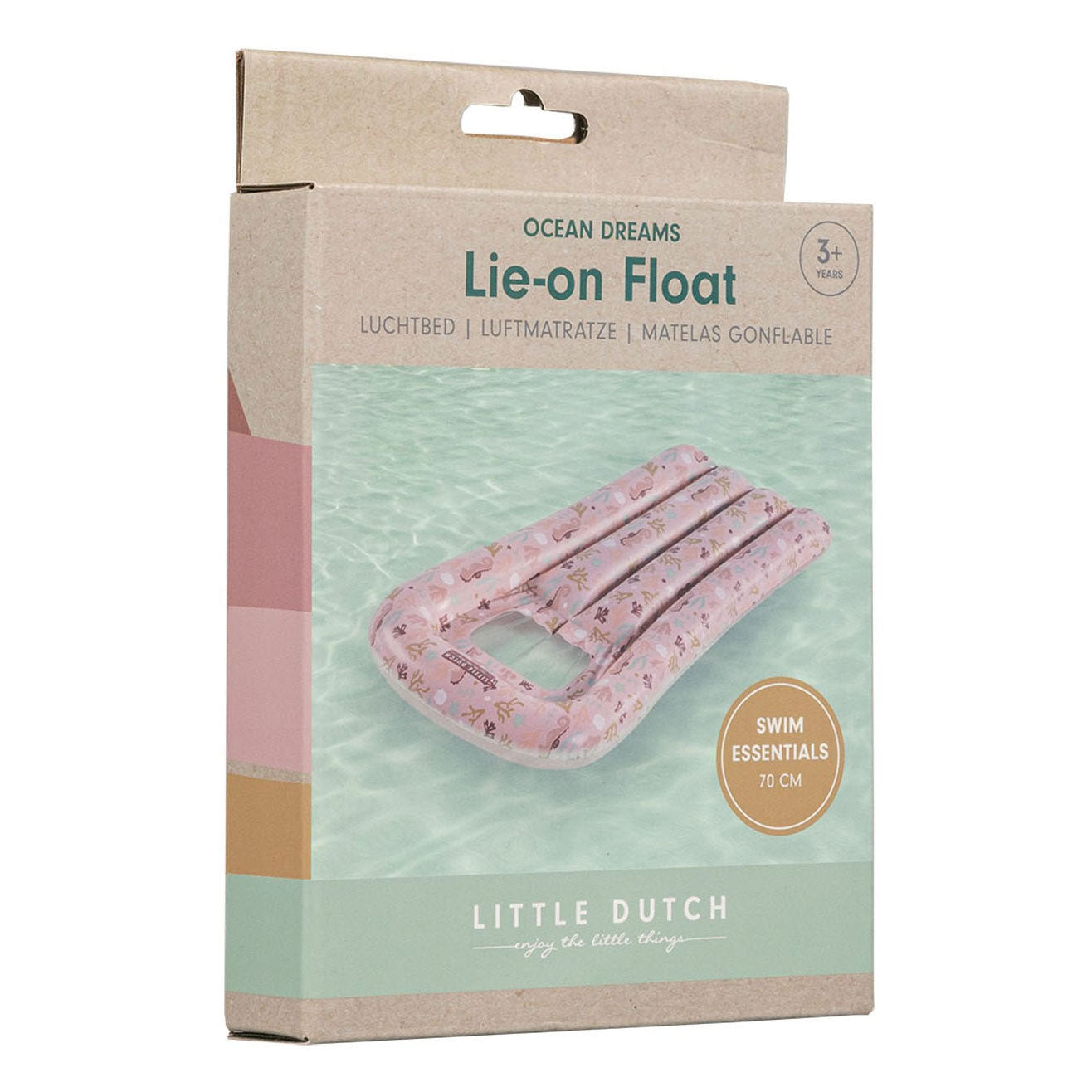 Little dutch ocean dreams luchtbed roze
