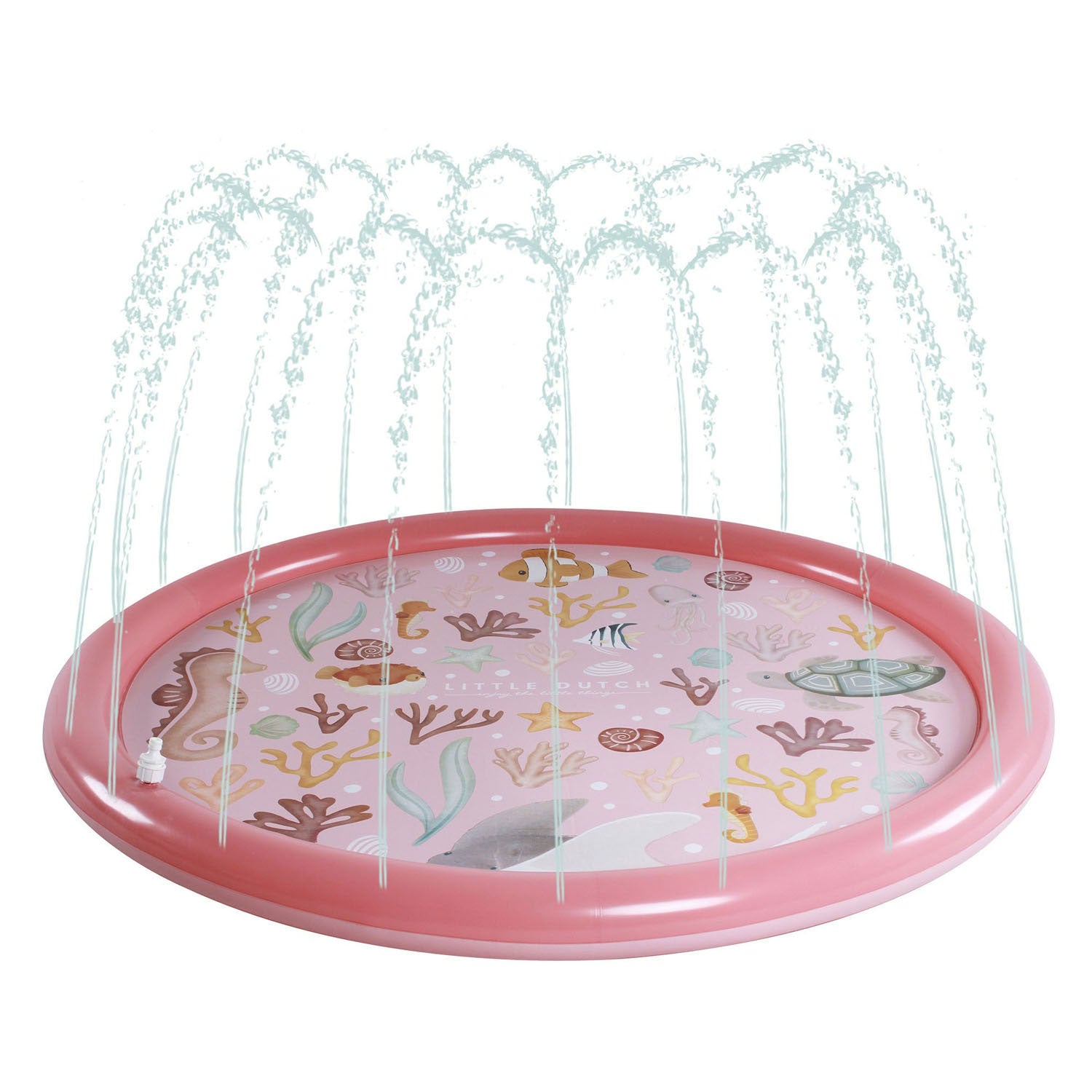 Little Dutch - Little Dutch ocean dreams waterspeelmat roze 150cm