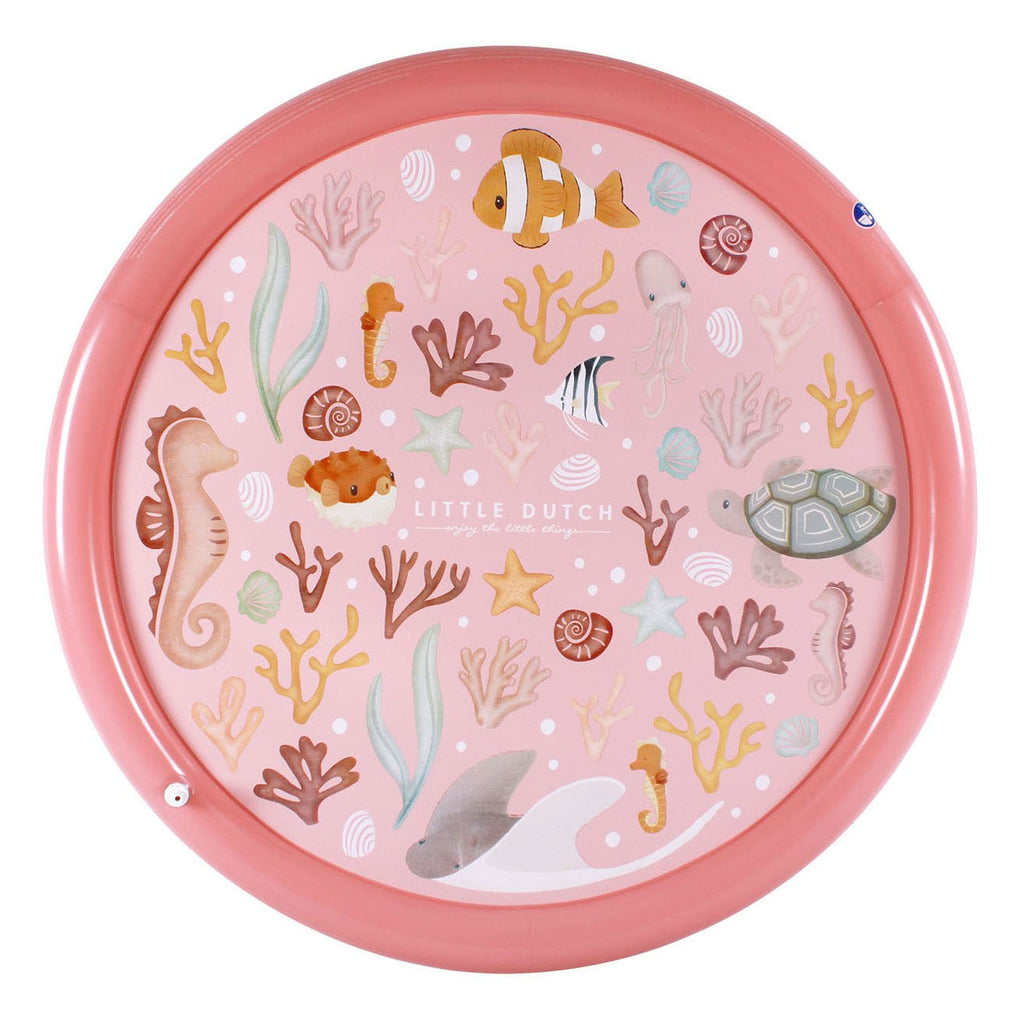 Little Dutch - Little Dutch ocean dreams waterspeelmat roze 150cm