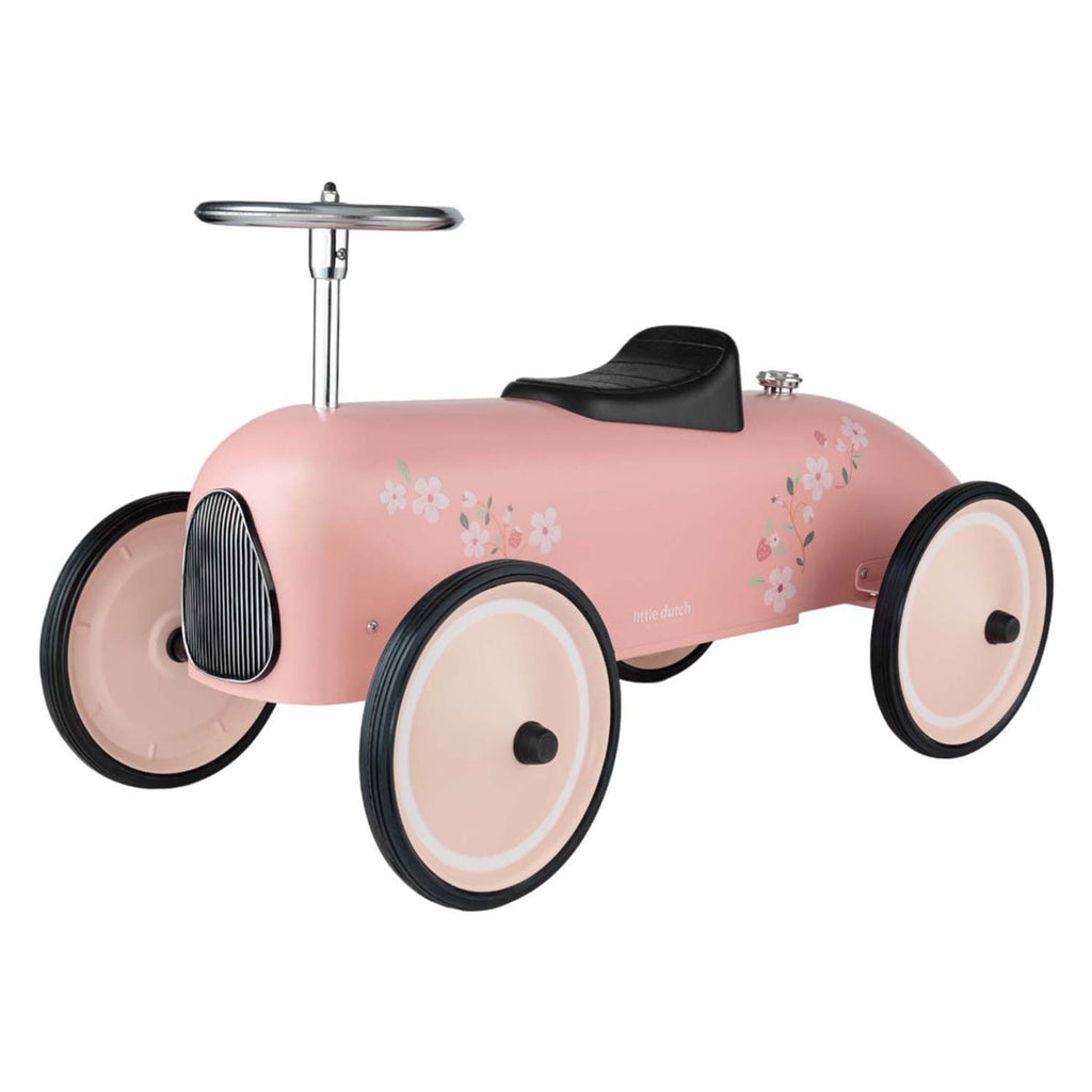 Little Dutch - Little Dutch retro loopauto roze