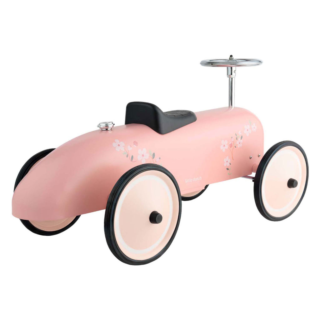 Little Dutch - Little Dutch retro loopauto roze