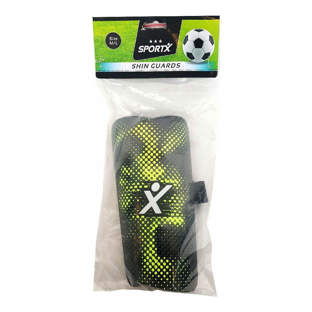 SportX - SportX scheenbeschermers groen/zwart