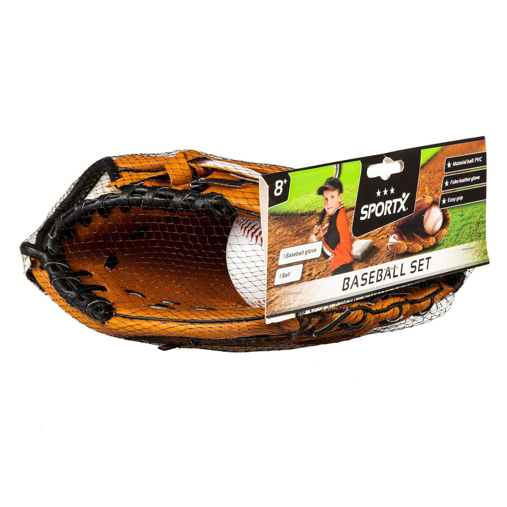 SportX - SportX honkbal handschoen met bal
