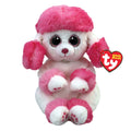 Ty beanie babies bellies heartly poodle, 15cm