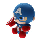 Ty beanie babies marvel captain america soft, 15cm
